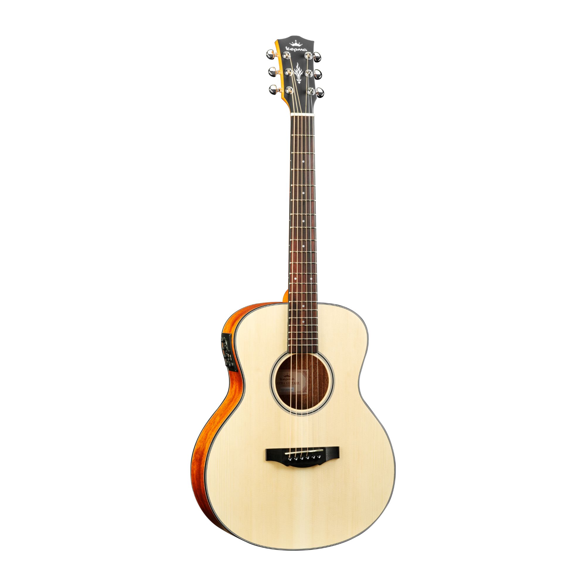 KEPMA ES36-E Semi-Acoustic Guitar - Natural