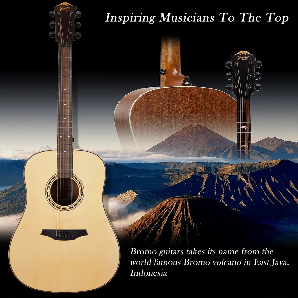 Bromo BAA2 Auditorium Acoustic Guitar
