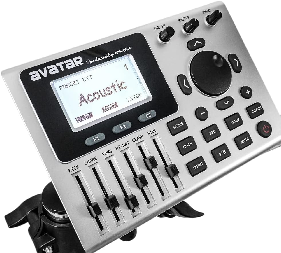 Avatar SD201 3SH Electronic Drum Kit 9 Piece With Drum Throne
