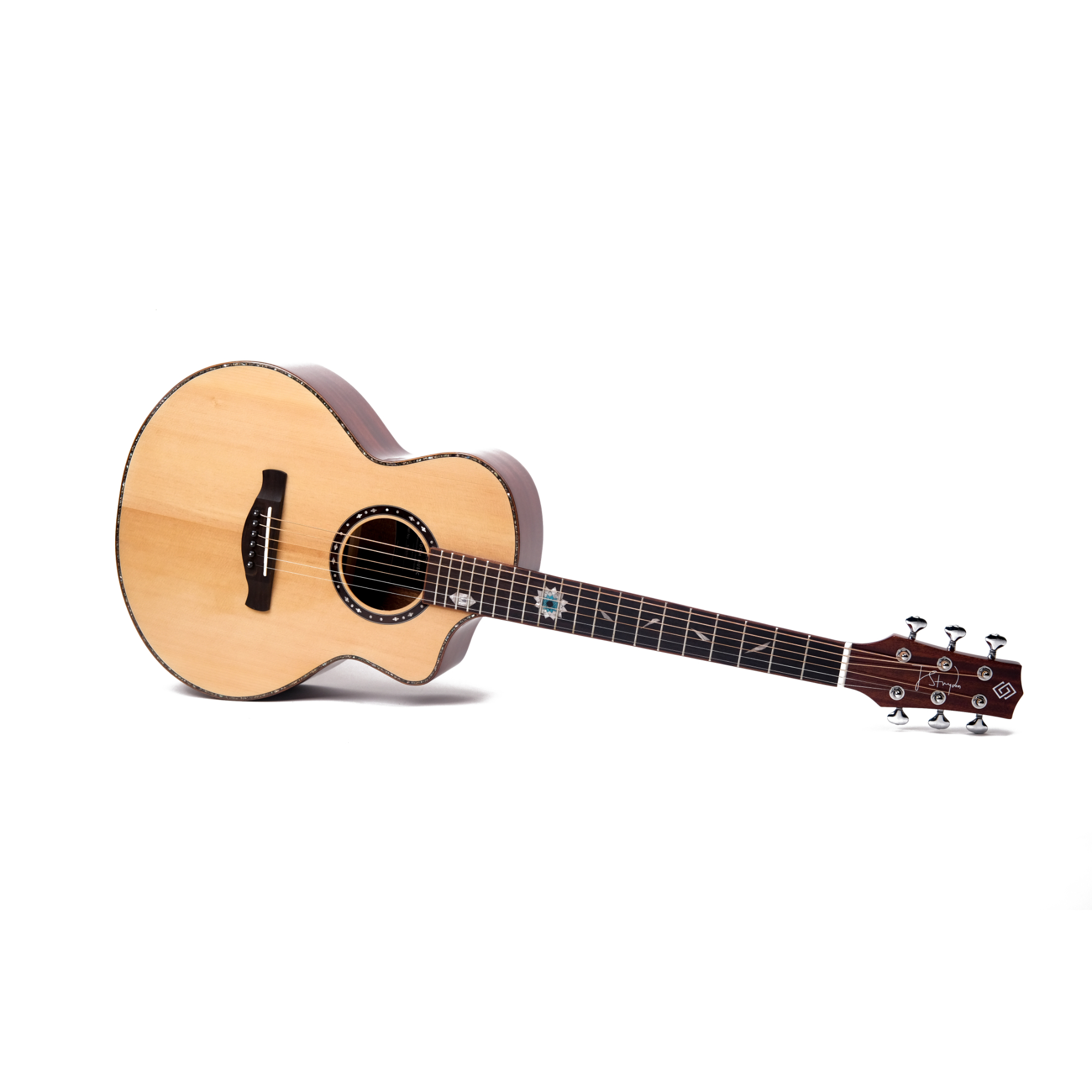 Strydom Stage S236CS NA - Solid top Travel guitar cutaway