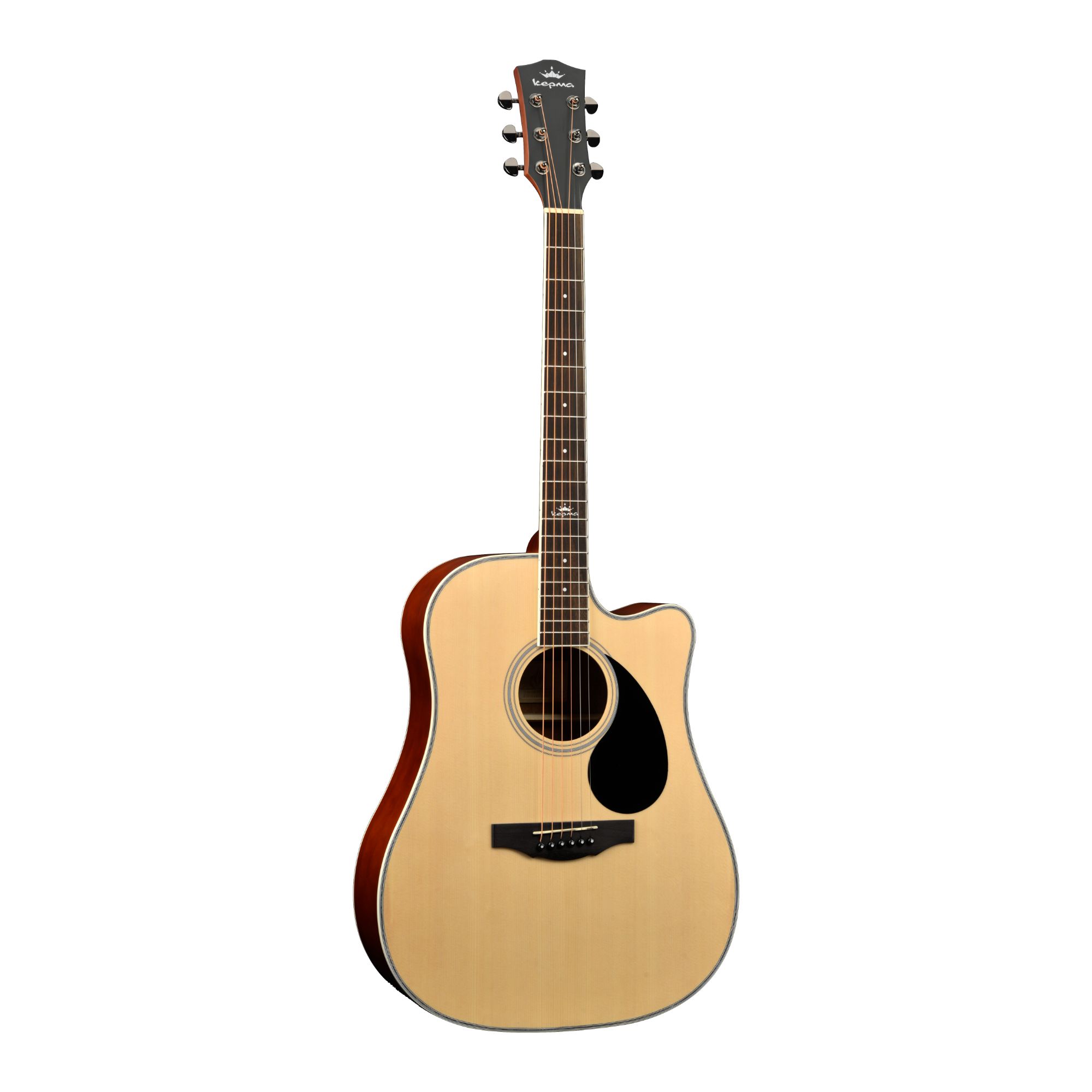 Kepma D1C Acoustic Guitar- Natural Matt