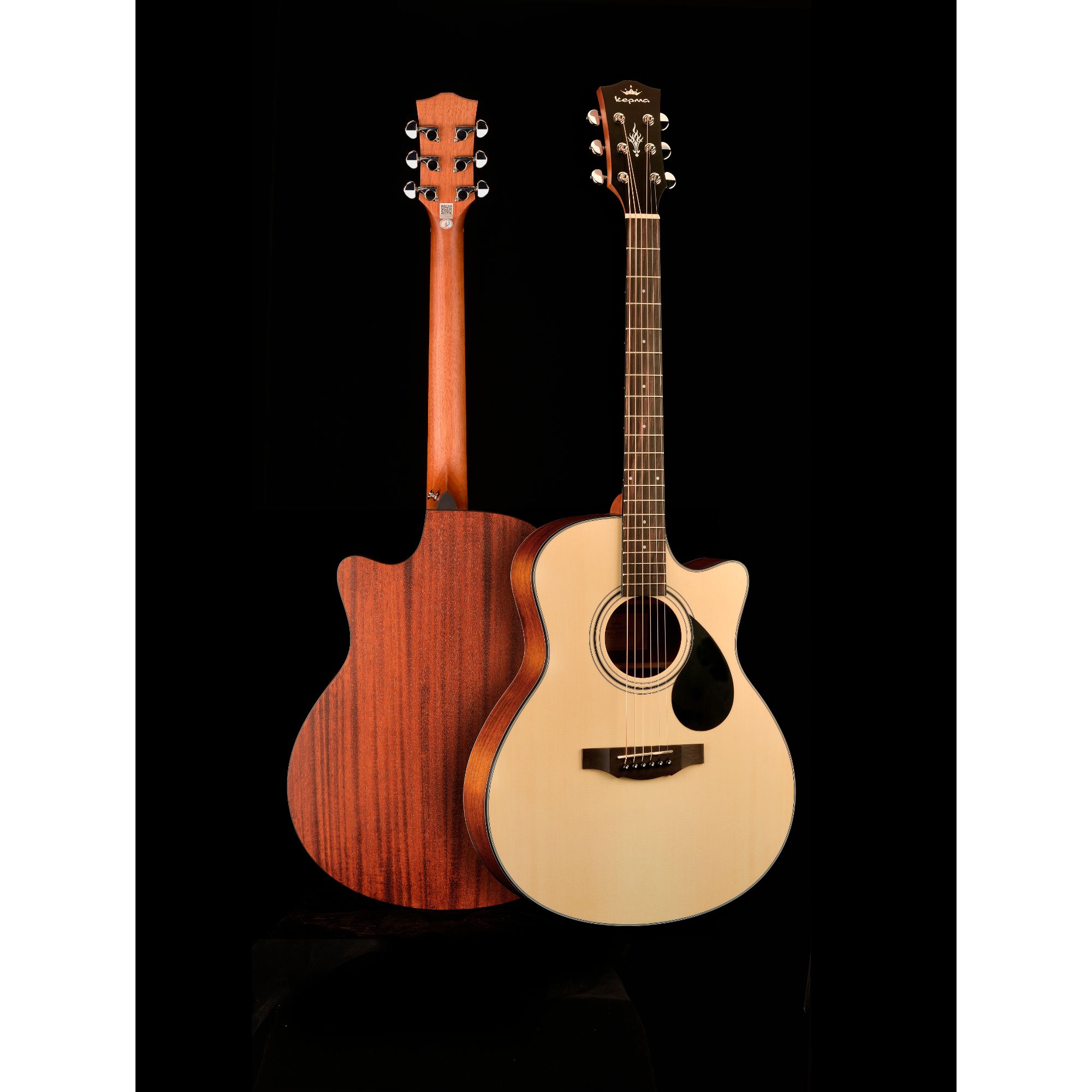 Kepma EAC Acoustic Guitar - Natural Satin