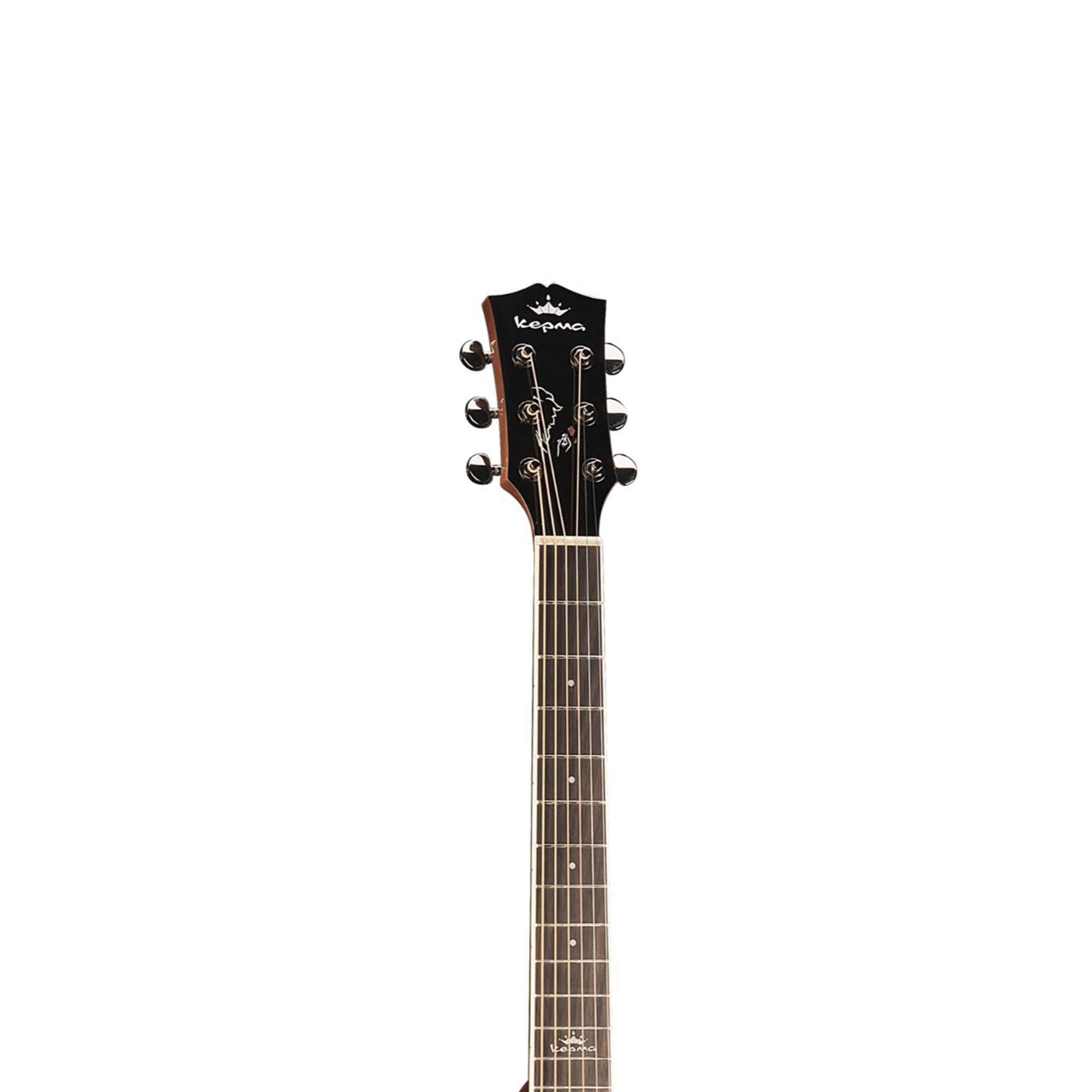 Kepma D1Ce Semi Acoustic Guitar - Sunburst Glossy