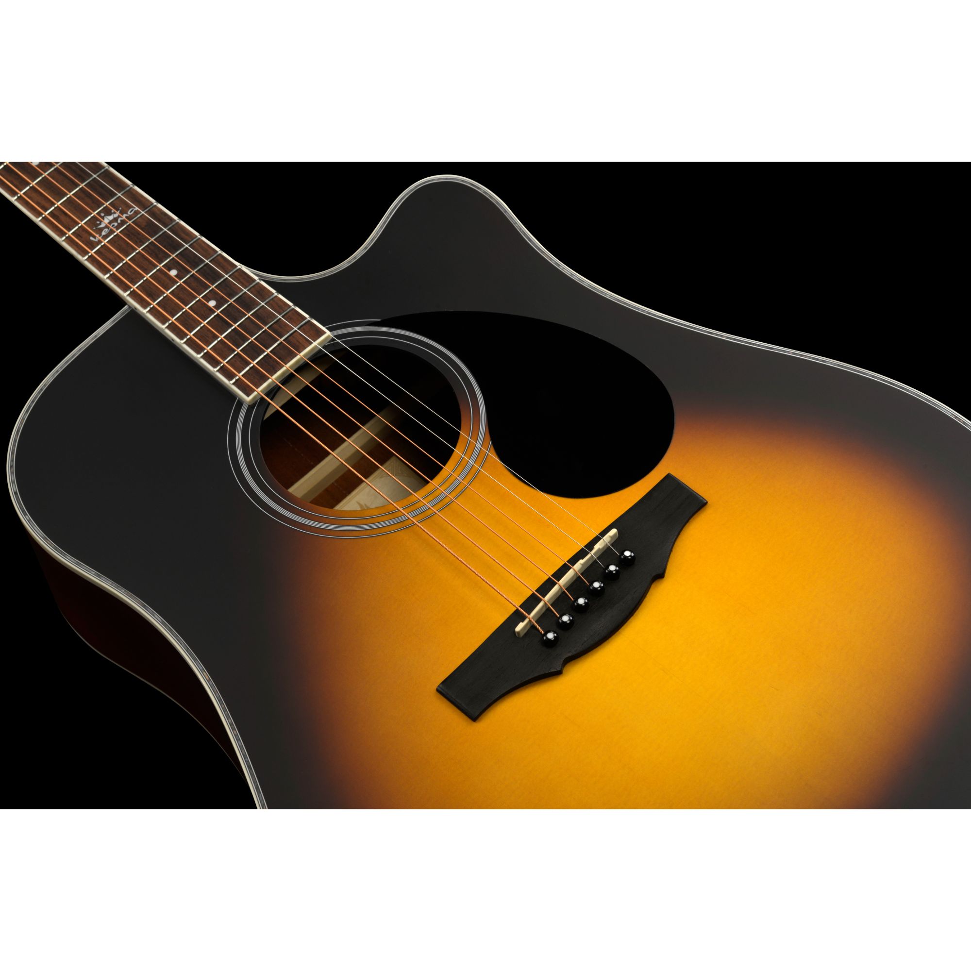 Kepma D1C Acoustic Guitar- Sunburst Matt