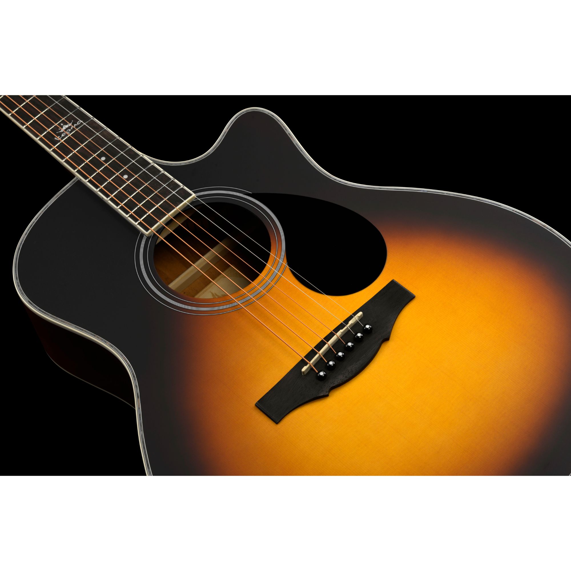 Kepma A1C Acoustic Guitar Suburst Matt