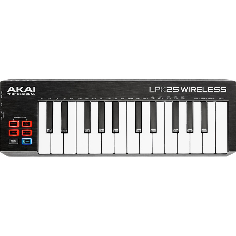 Akai Professional LPK25 Wireless USB-MIDI Controller with Bluetooth
