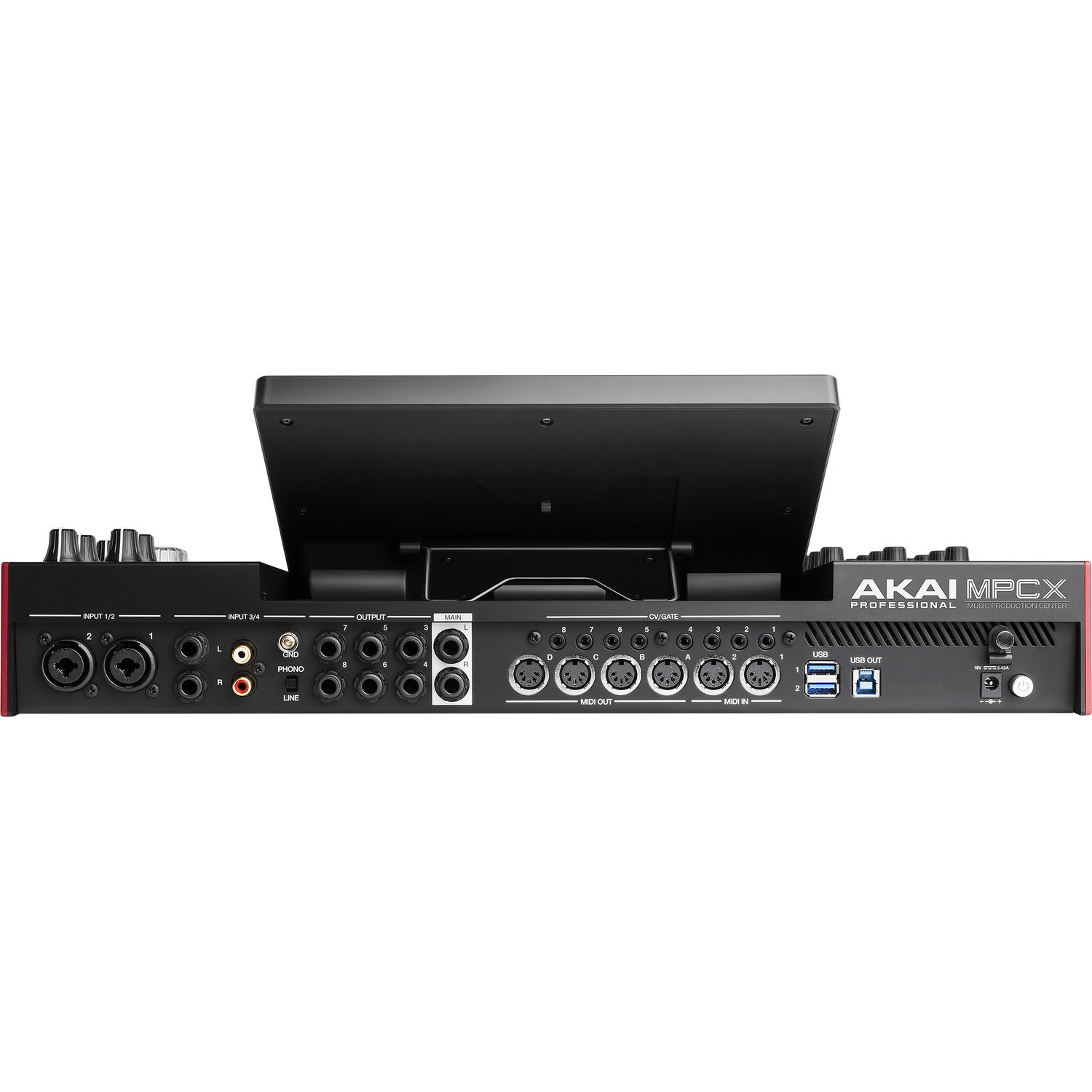 Akai Professional MPC X - Standalone Music Production Center with Sampler and Sequencer