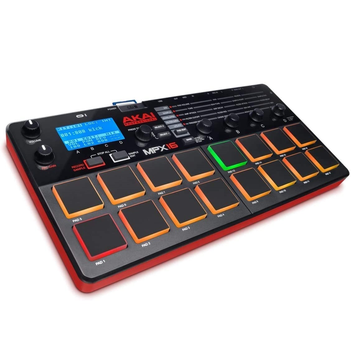 Akai Professional MPX16 SD Sample Recorder and Player