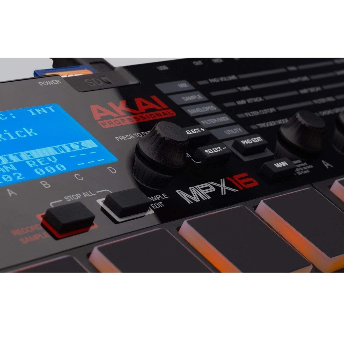 Akai Professional MPX16 SD Sample Recorder and Player