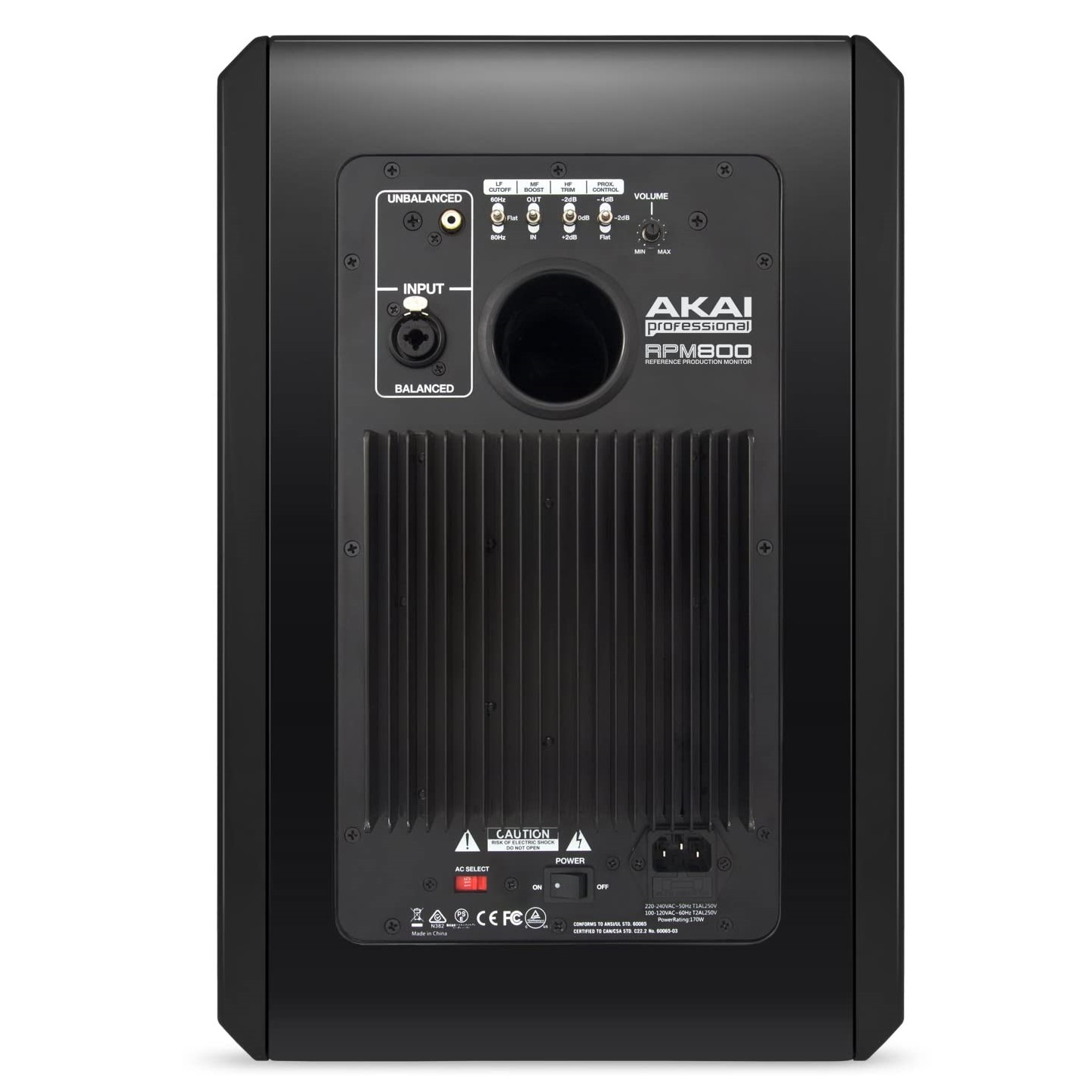 Akai Professional RPM800 Bi-Amplified Studio Monitor