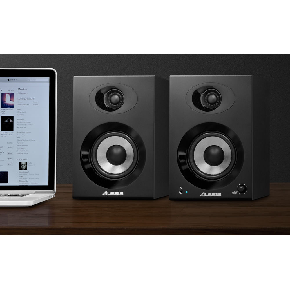 Alesis Elevate 4 - 40W 4 Two-Way Active Desktop Studio Monitors Pair