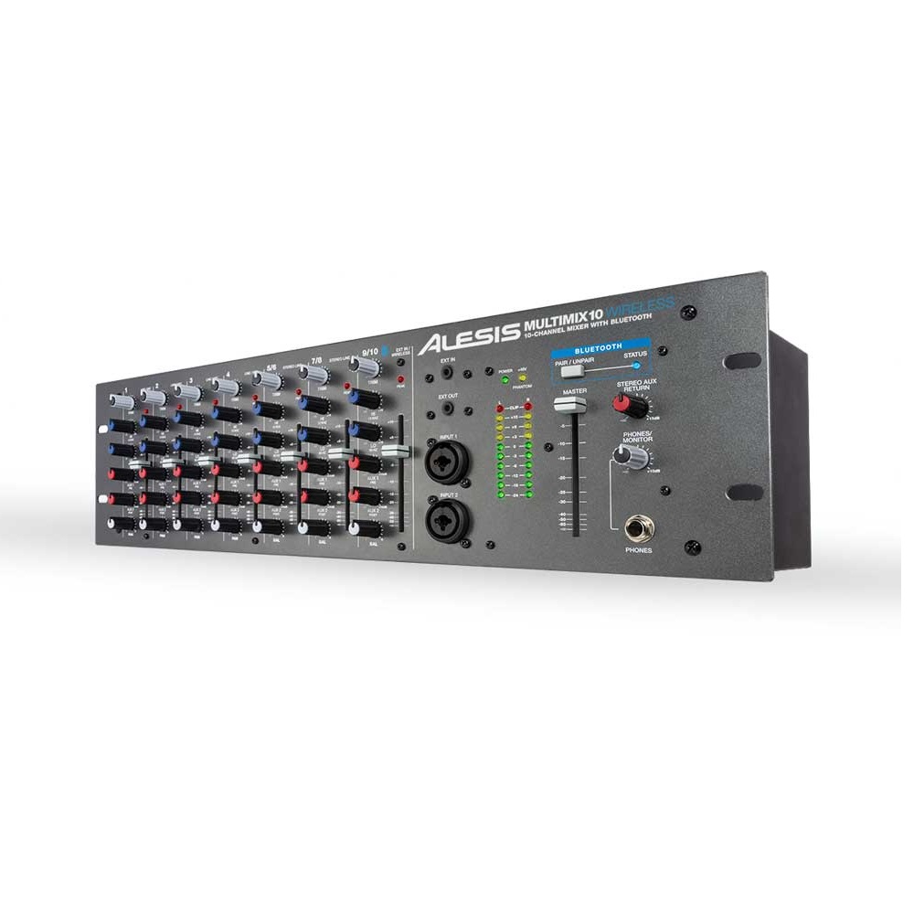 Alesis MultiMix 10 Wireless Rackmount 10-Channel Mixer