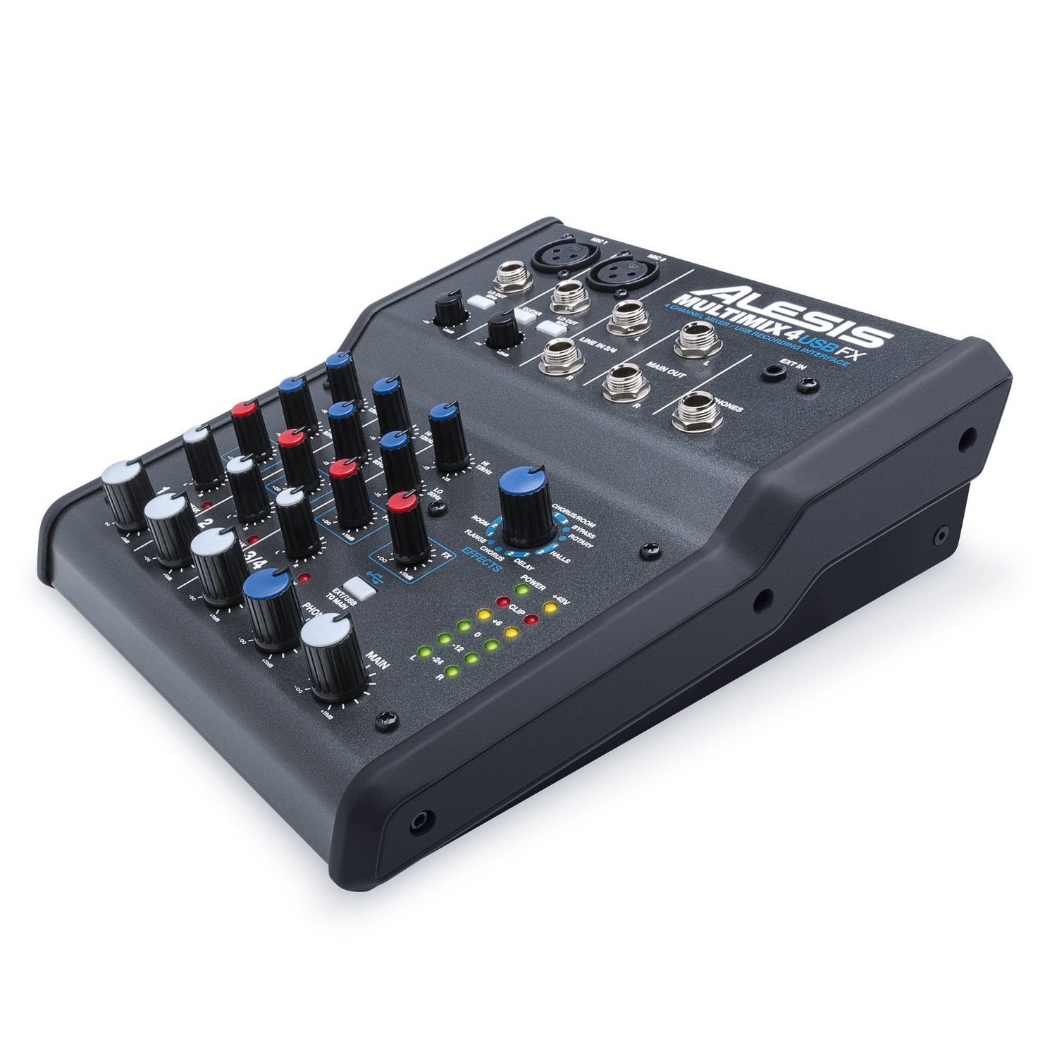 Alesis MultiMix 4 USB FX 4-Channel Mixer and USB Audio Interface