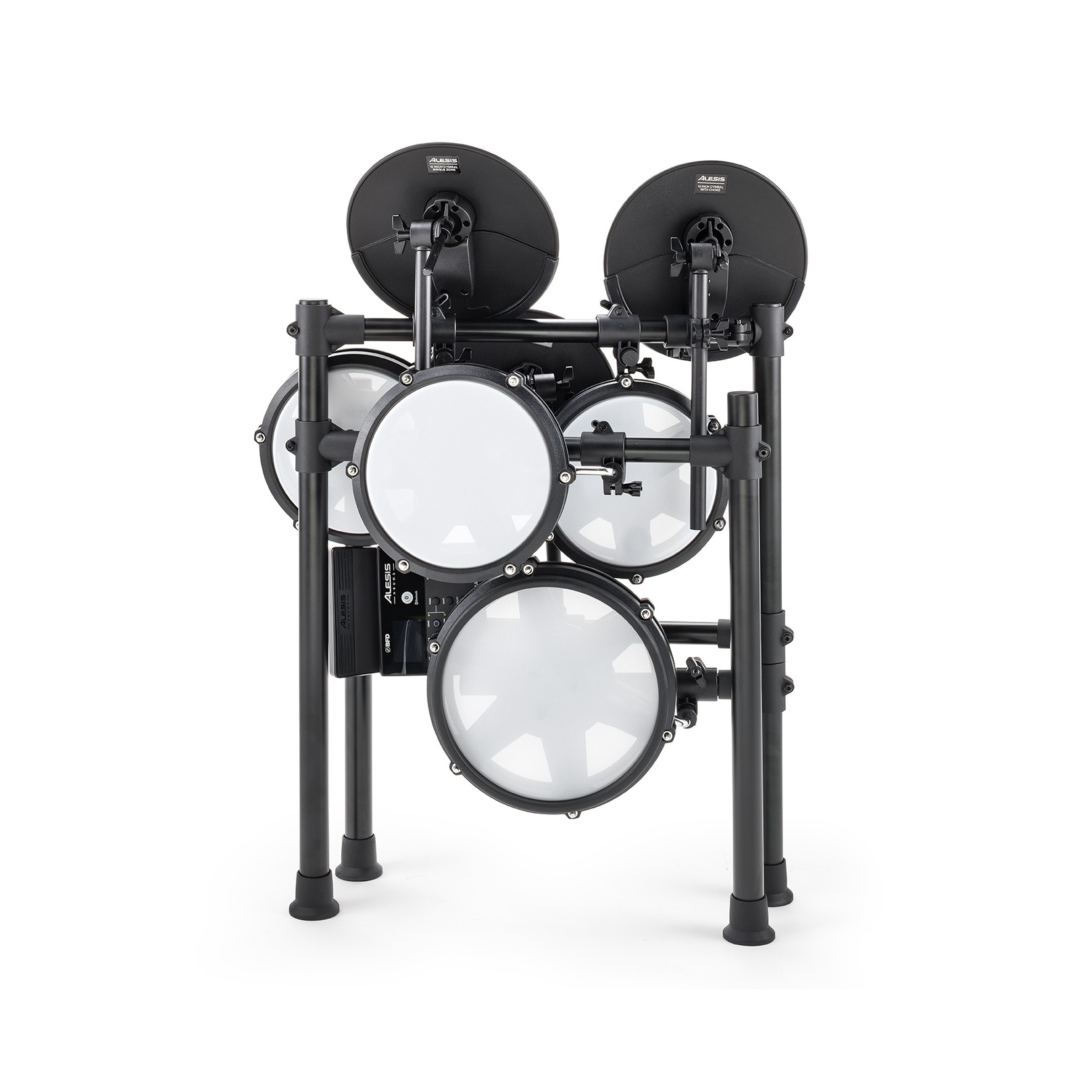 Alesis Nitro Max Kit Eight Piece Electronic Drum Kit with Mesh Heads and Bluetooth