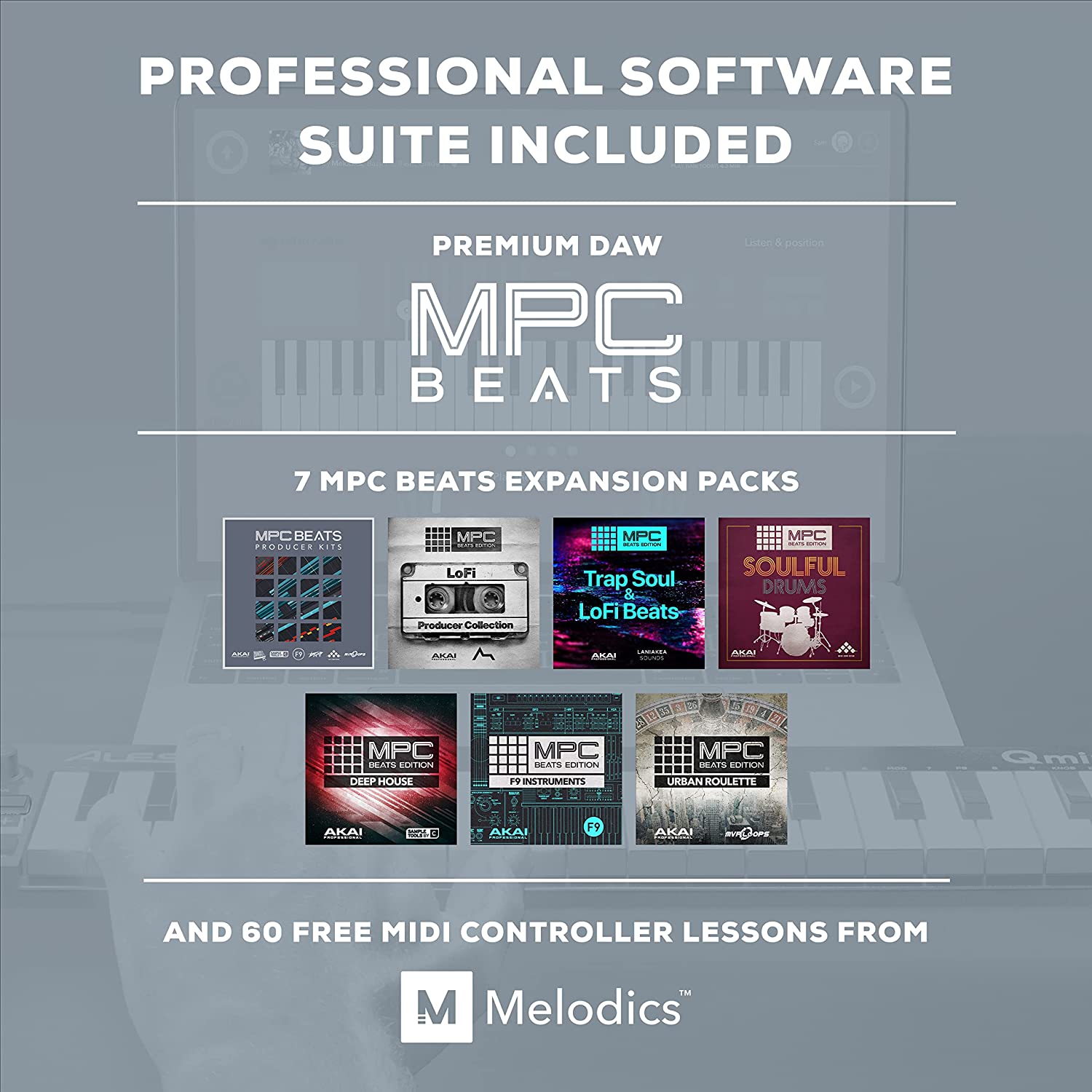 Alesis Qmini Compact 32-Key USBMIDI Keyboard Controller