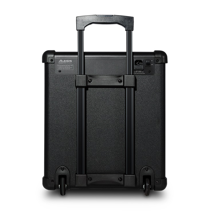 Alesis TransActive Wireless 2 Portable Powered Bluetooth 2-Way Speaker System with Rechargeable Battery and Lights