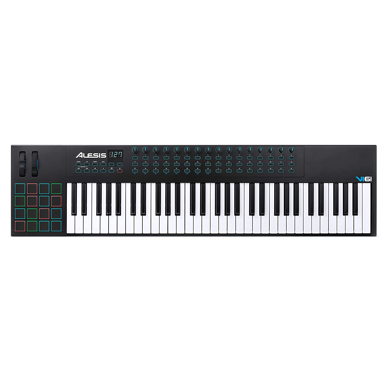 Alesis VI61 61-Key USBMIDI Keyboard Controller