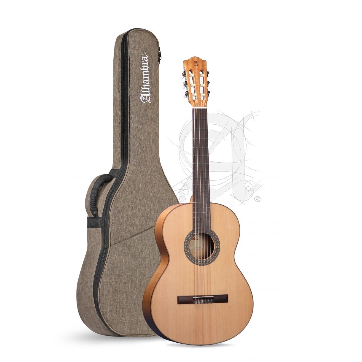 Alhambra Model 2F Flamenco Classical Guitar