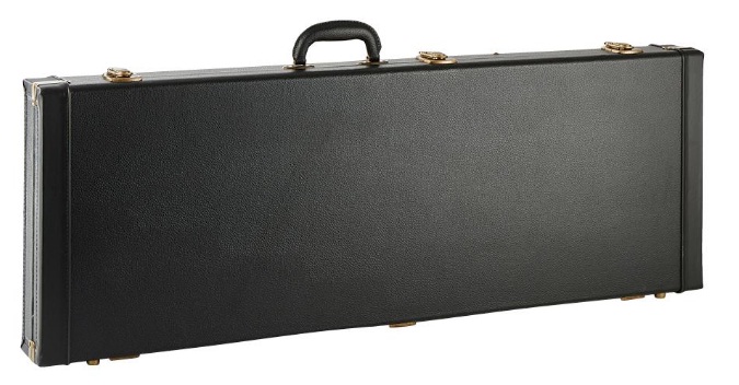 Armour APCBR Rectangular Guitar Hard Case for Electric Bass Guitar