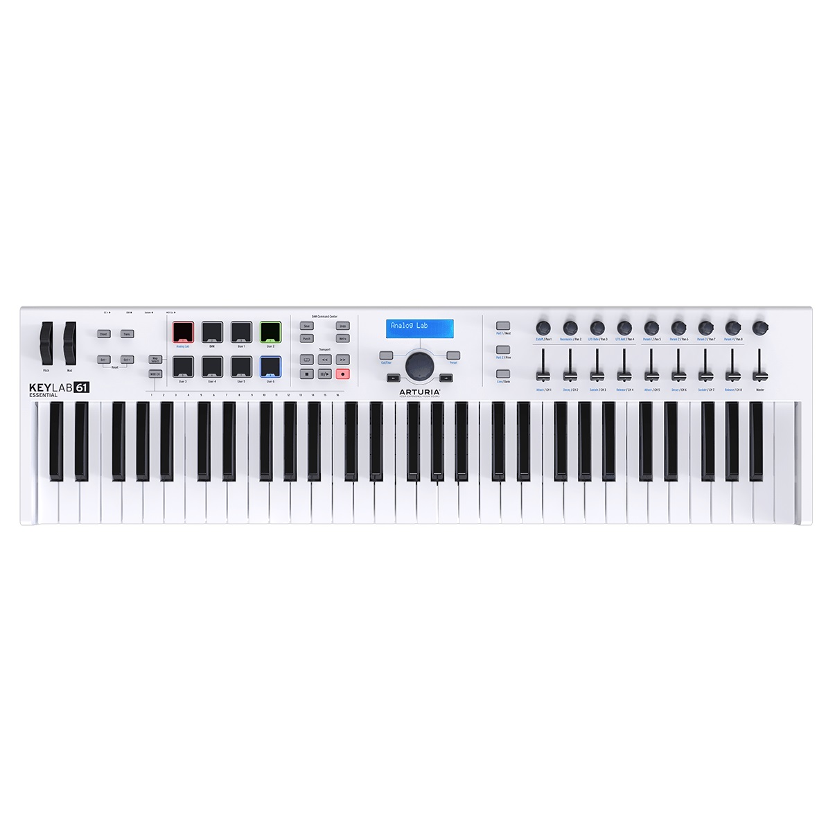 Arturia KeyLab Essential 61 - Universal MIDI Controller and Software