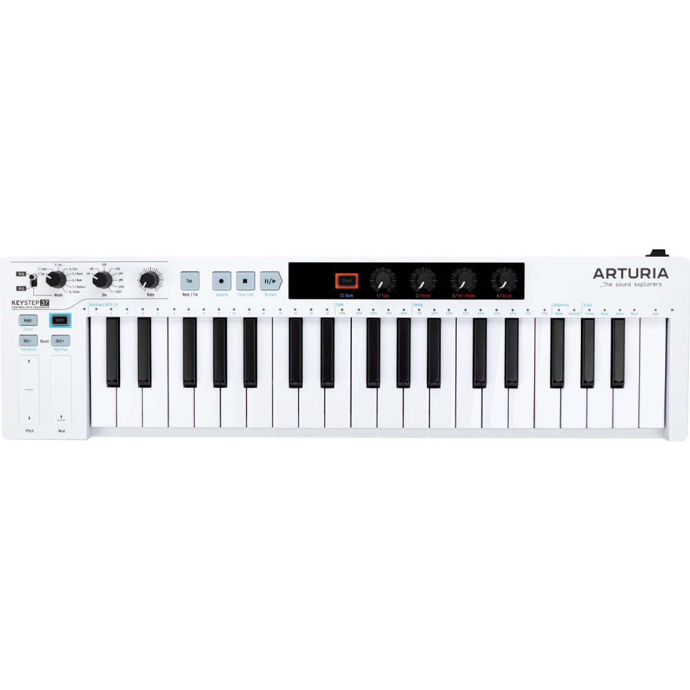 Controller MIDI Arturia Keystep 37 - Tastiera 37 Note Con Sequencer, Arpeggiatore E Uscite CV - Foto 7