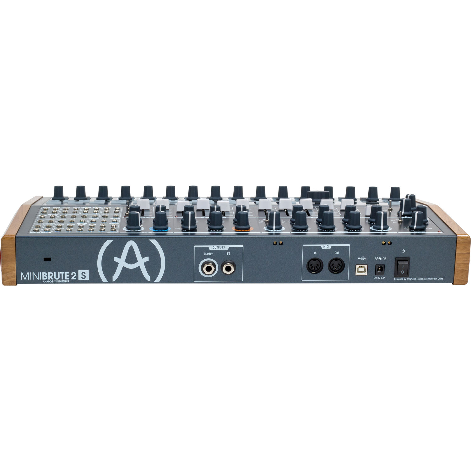 Arturia MiniBrute 2S Semi-Modular Analog SynthesizerSequencer