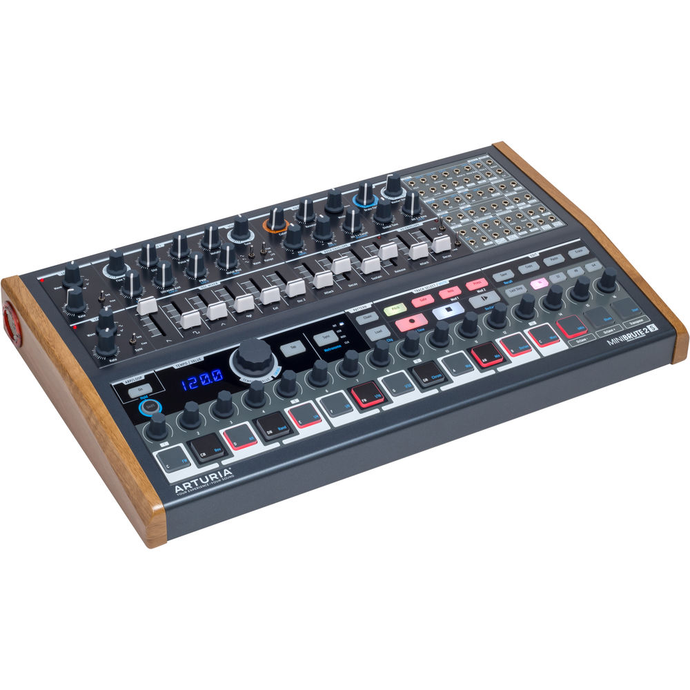 Arturia MiniBrute 2S Semi-Modular Analog SynthesizerSequencer