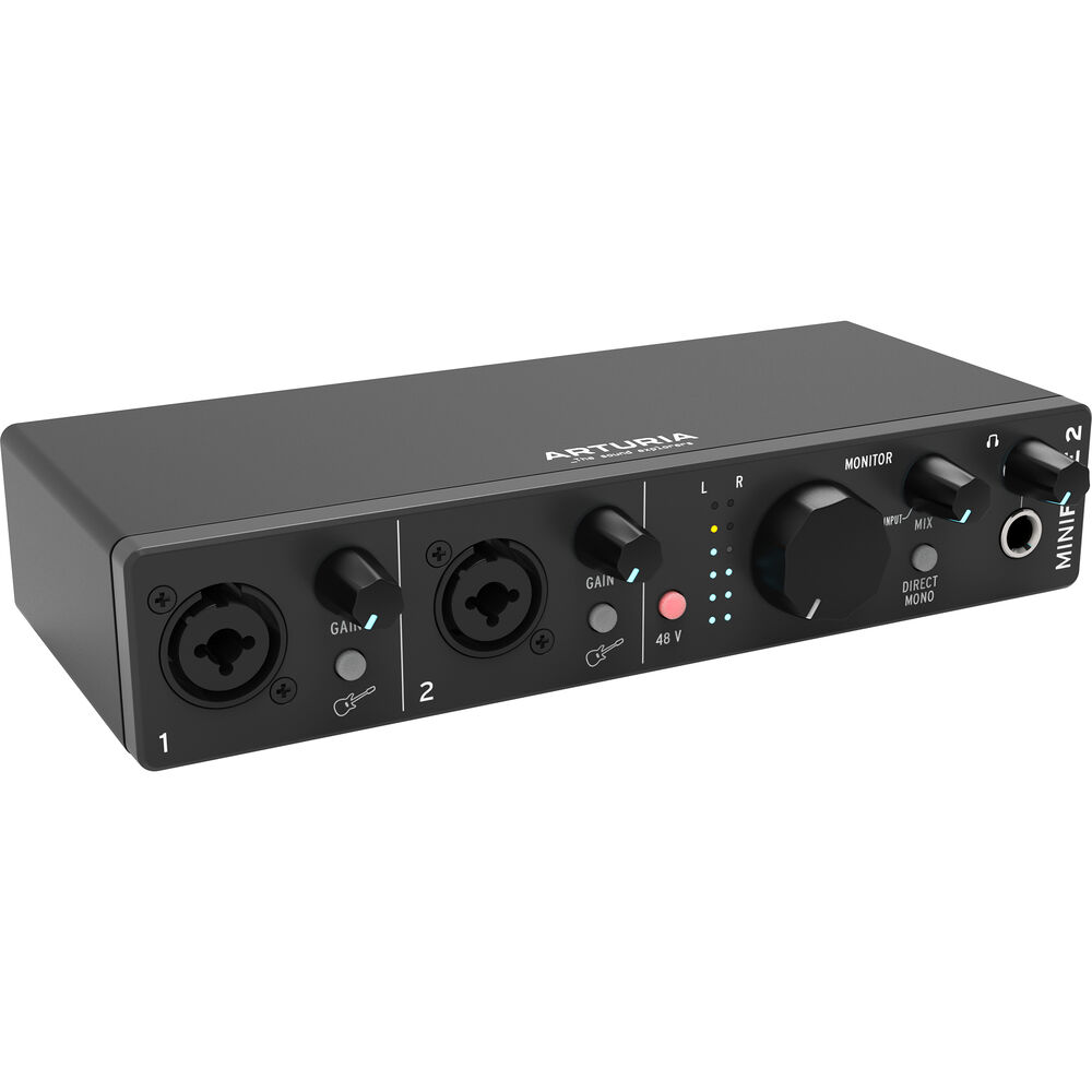 Arturia MiniFuse 2 Portable 2x2 USB Type-C AudioMIDI Interface
