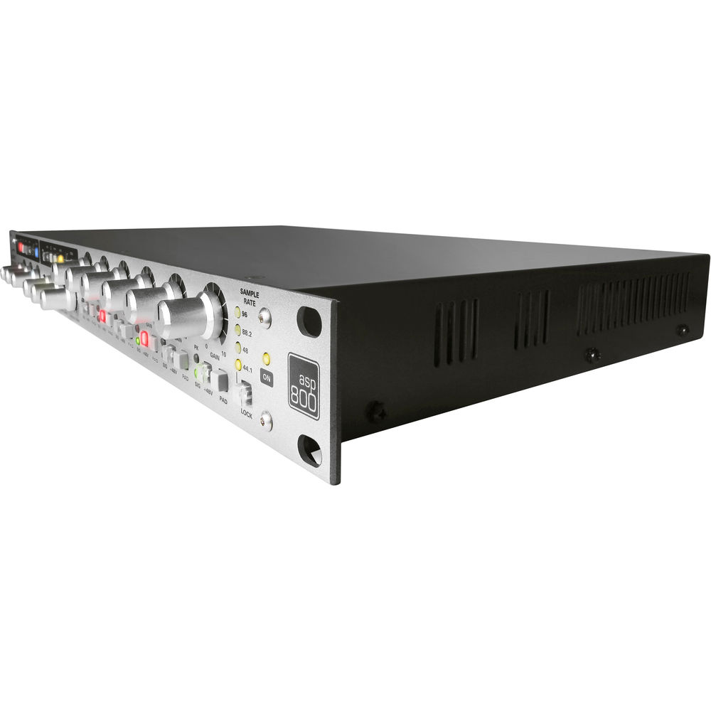 Audient ASP800 - 8-Channel Microphone Preamplifier and ADC with HMX IRON