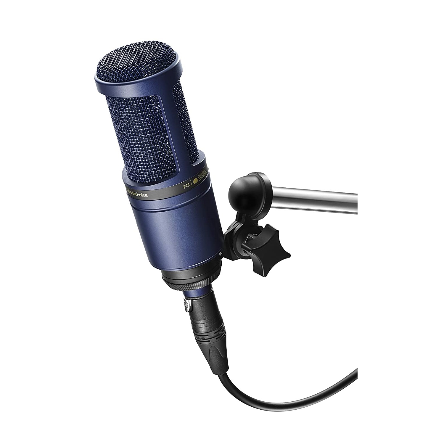 Audio-Technica AT2020TYO Limited Edition Condenser Microphone in Japanese AIIRO Indigo Blue Finish