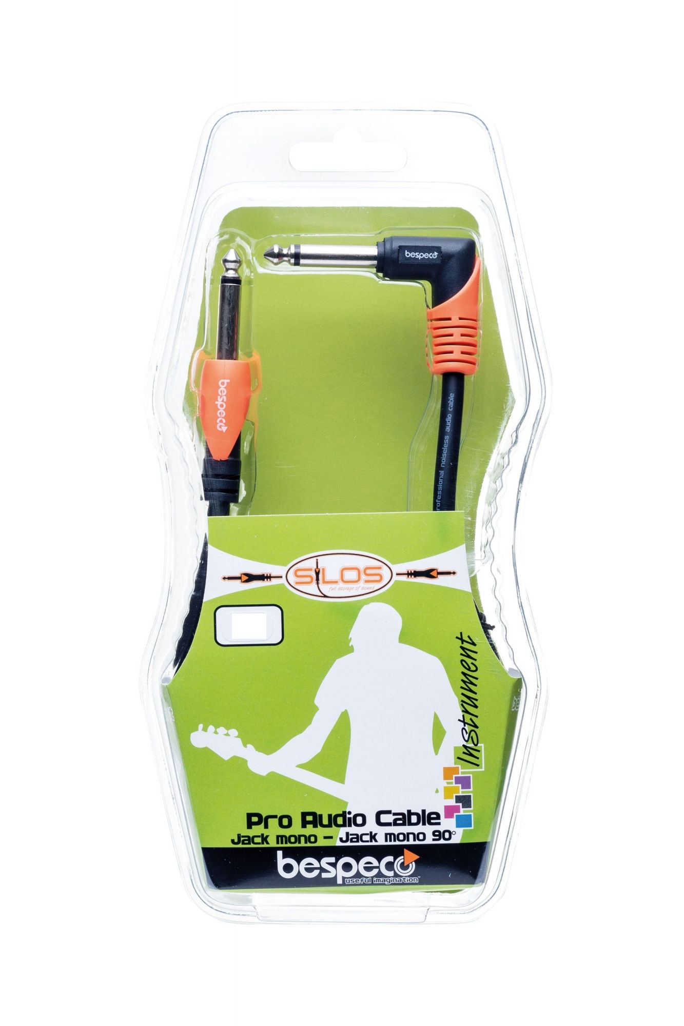Bespeco Angled Jack Instrument cable
