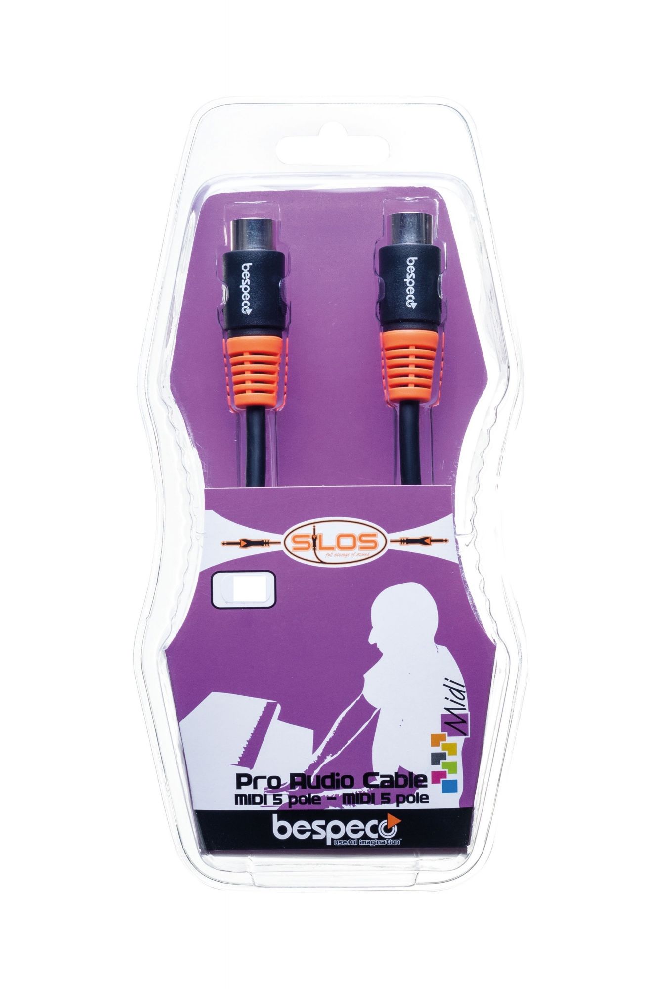 Bespeco Midi Cable - 5 pin to 5 pin