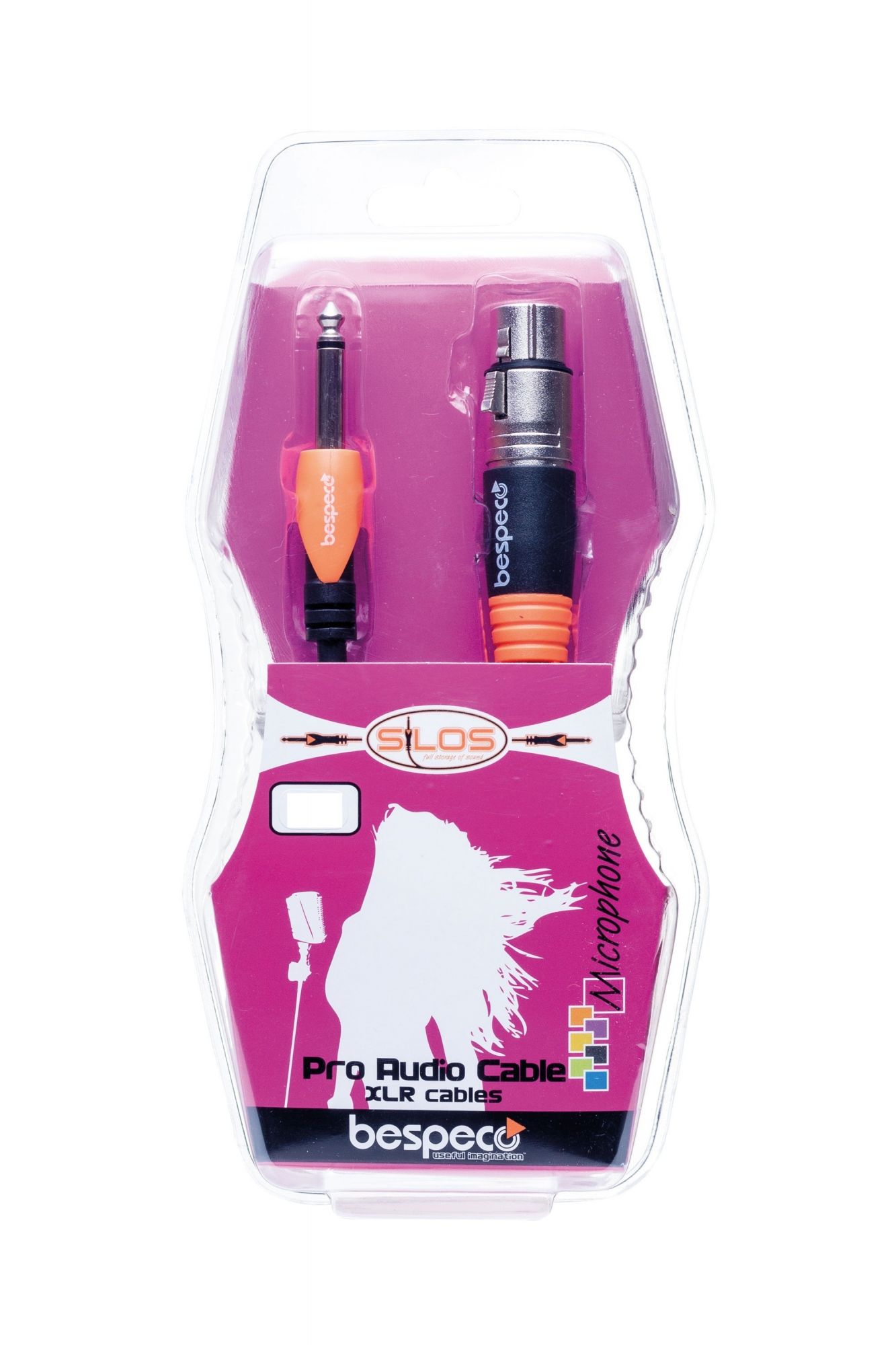 Bespeco SLJF600 Female XLR to Jack Cable - 6 meters