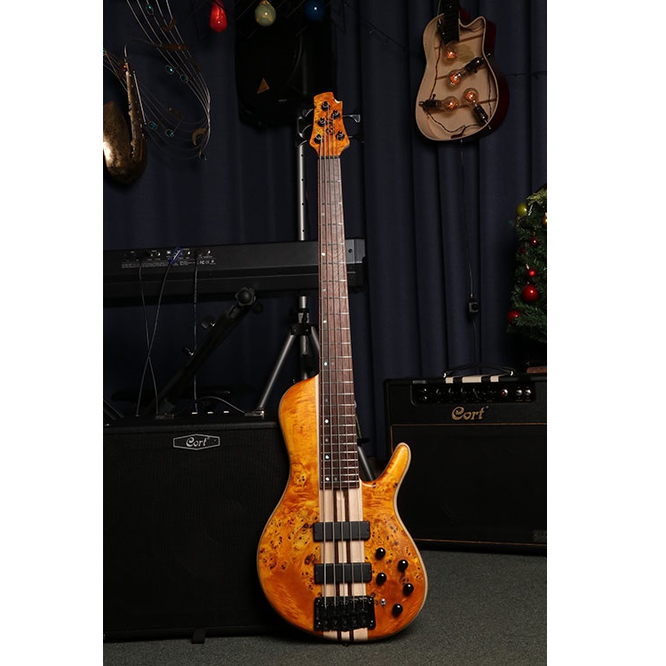 Cort A5 Plus SC AOP Bass Guitar