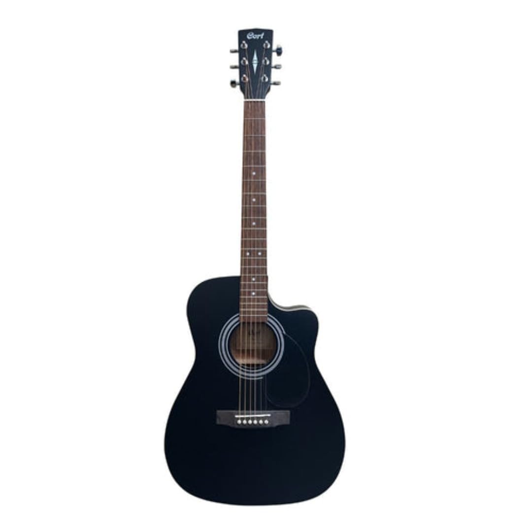 Cort AF500C BKS Cutaway Acoustic Guitar