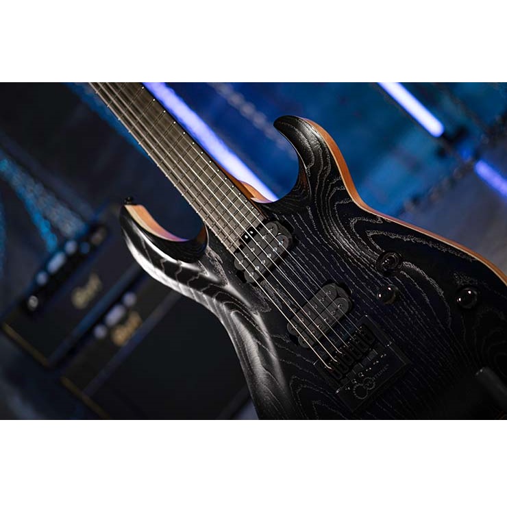 Cort Electric Guitar KX700 Evertune Open Pore Black with Bag