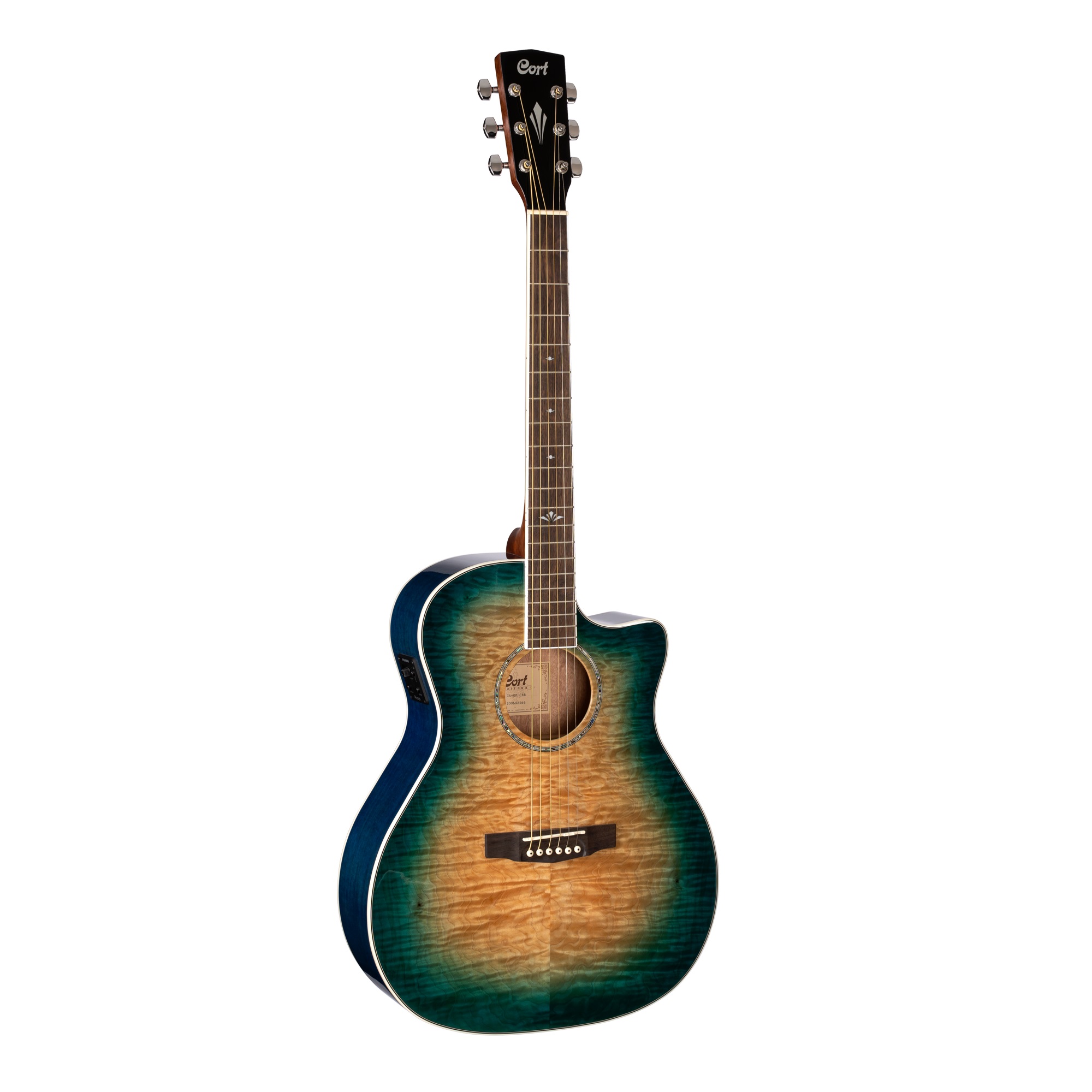 Cort GA-QF Grand Auditorium Electro Acoustic Guitar