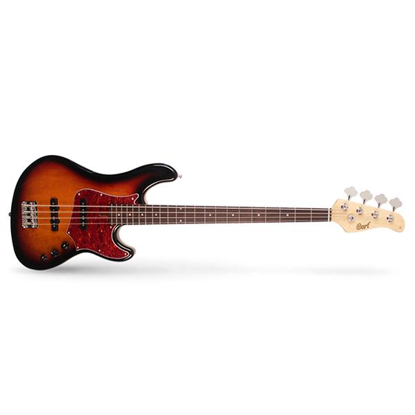 Cort GB54-ALDER-3TS 4-String Bass Guitar