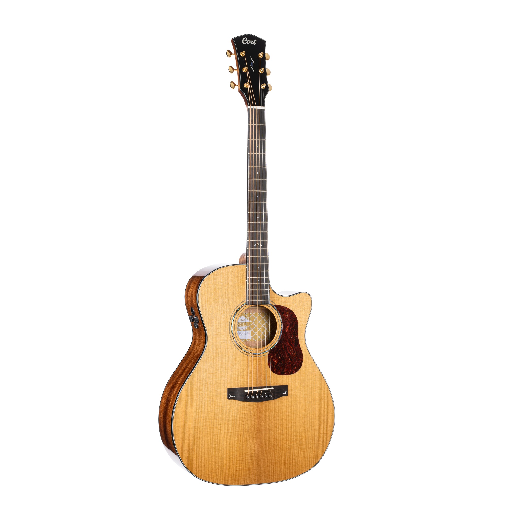 Cort GOLD-A6 Electro Acoustic Guitar Natural