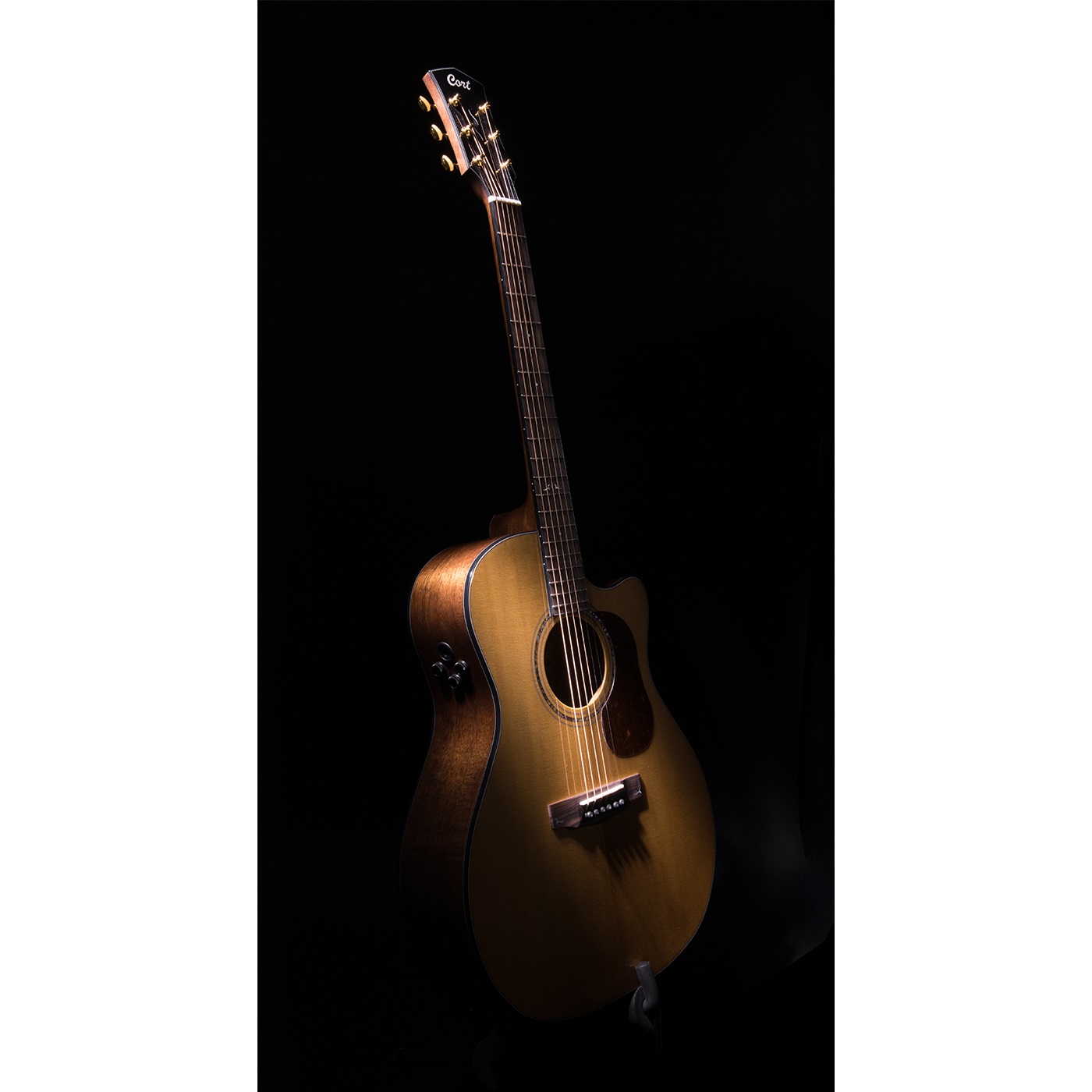 Cort GOLD-A6 Electro Acoustic Guitar Natural