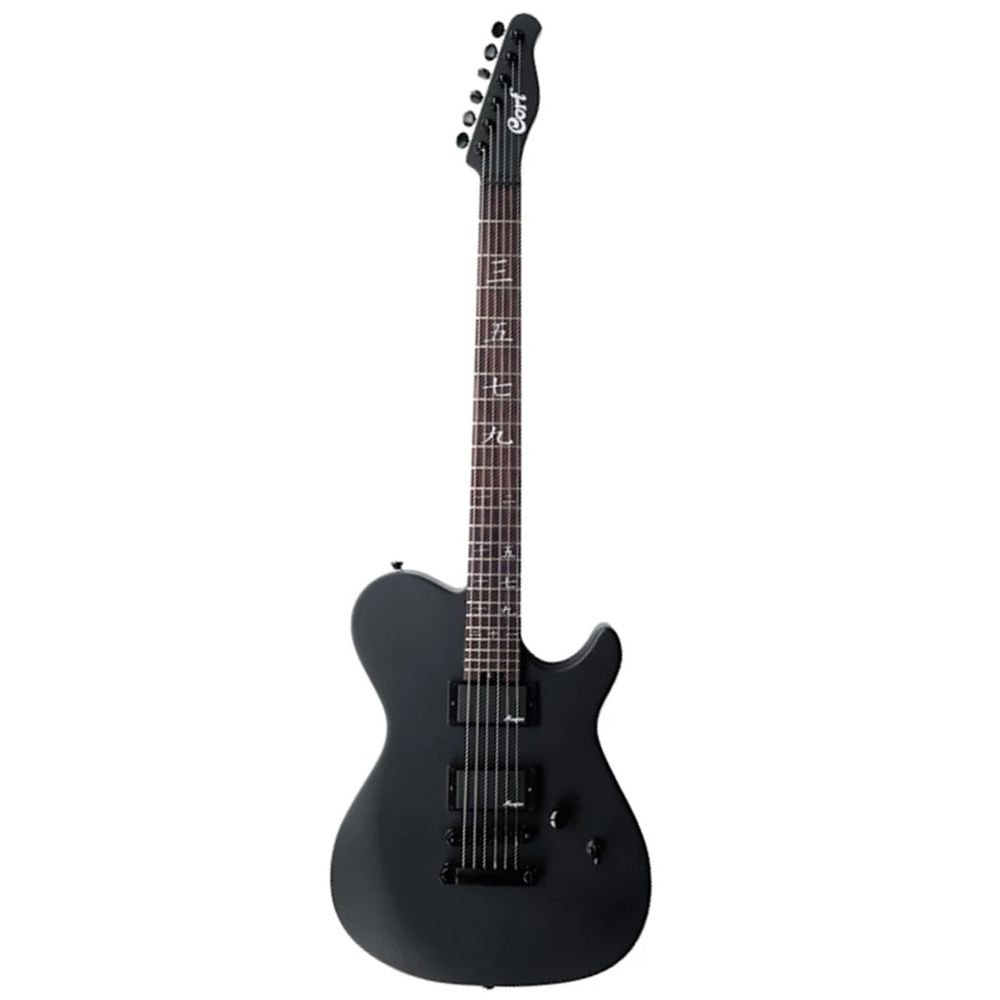 Image of Cort M-JET Manson Stage Series Electric Guitar - Matt Black - DISCONTINUED