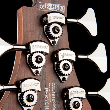 Cort Persona 5 Blue Resin Burl 5-String Bass Guitar