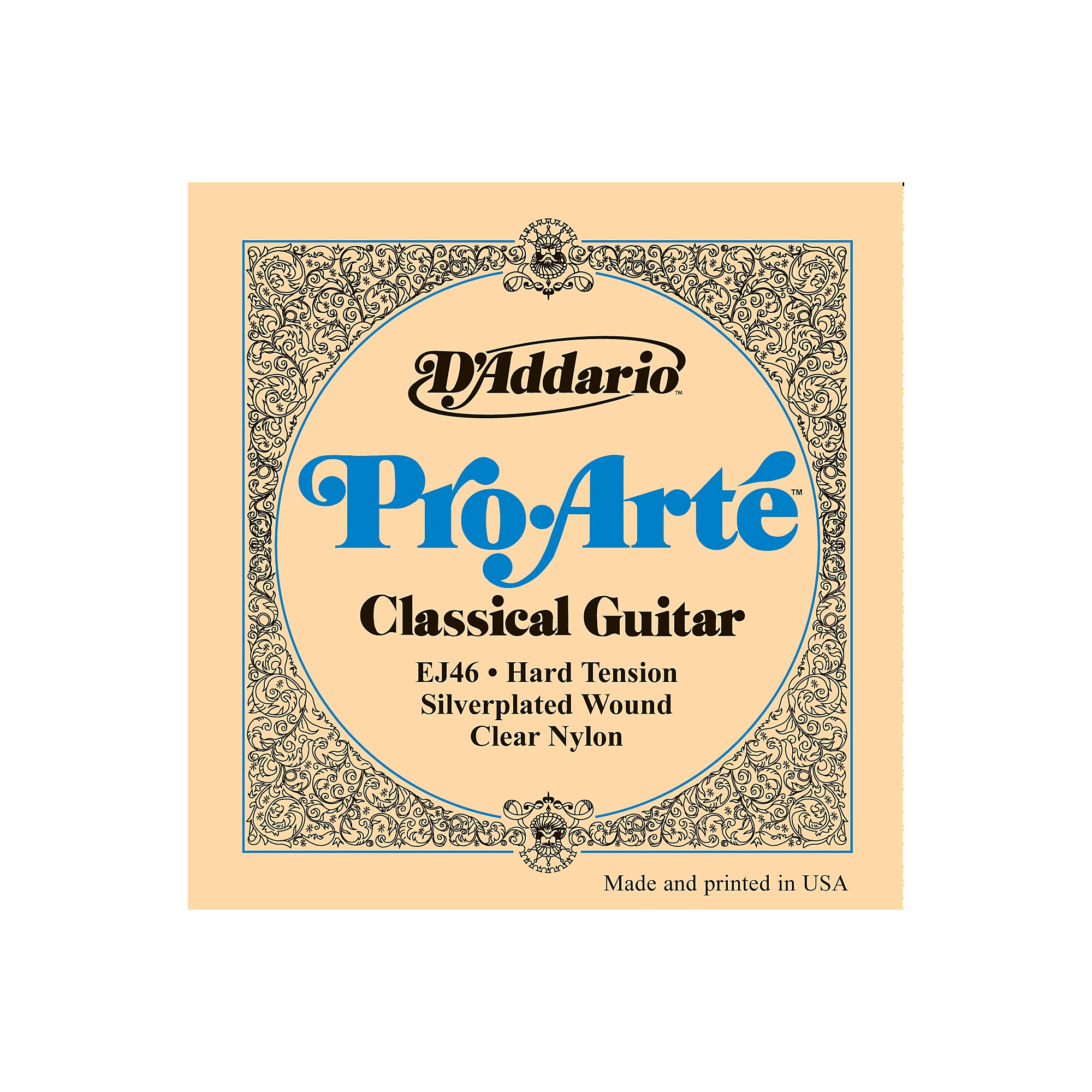 DAddario EJ46 Pro-Arte Hard Tension Classical Guitar Strings
