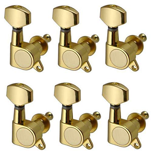 Die Cast 3 3 Machine Heads for Acoustic and Electric Guitar - Golden