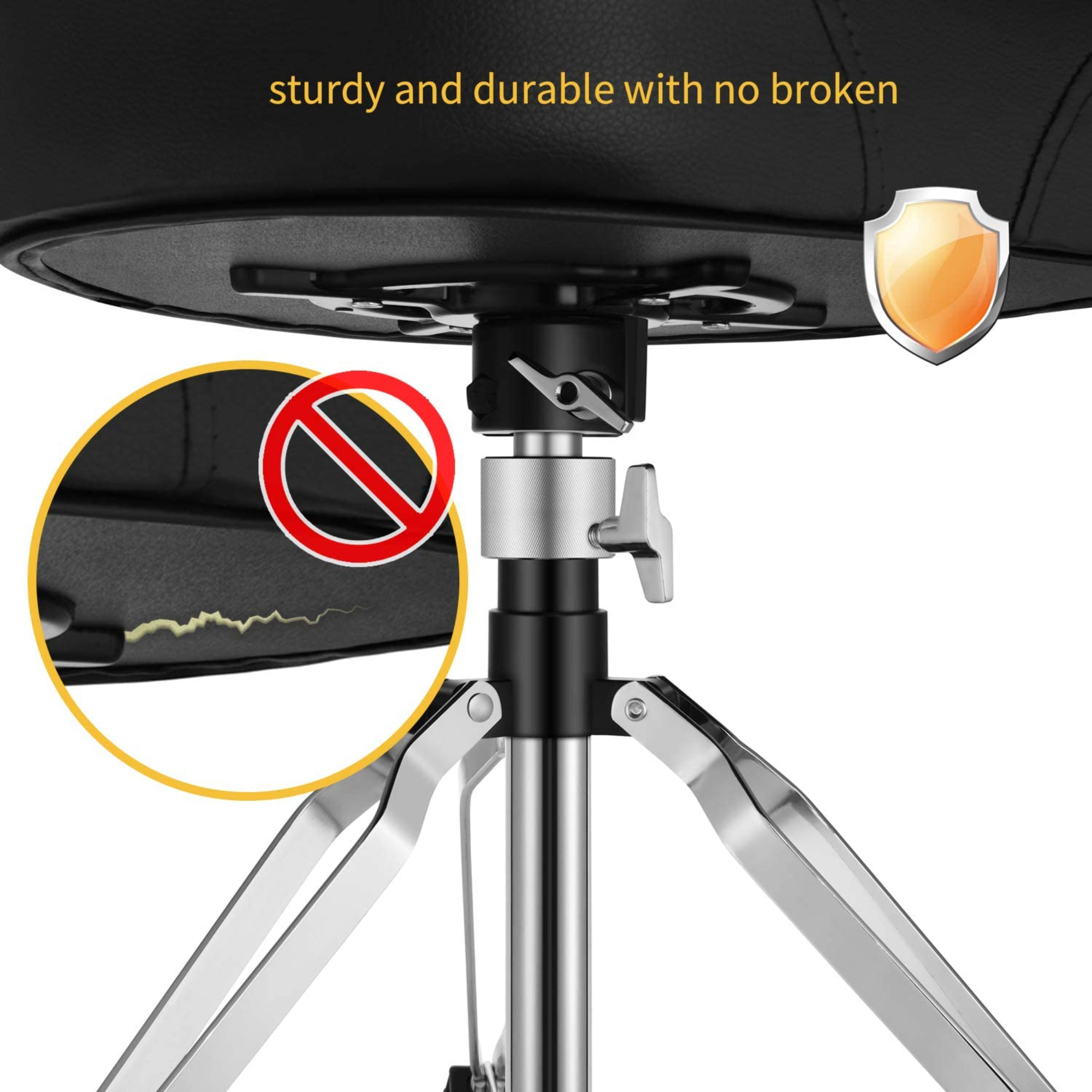 Donner Heavy Duty Drum Throne