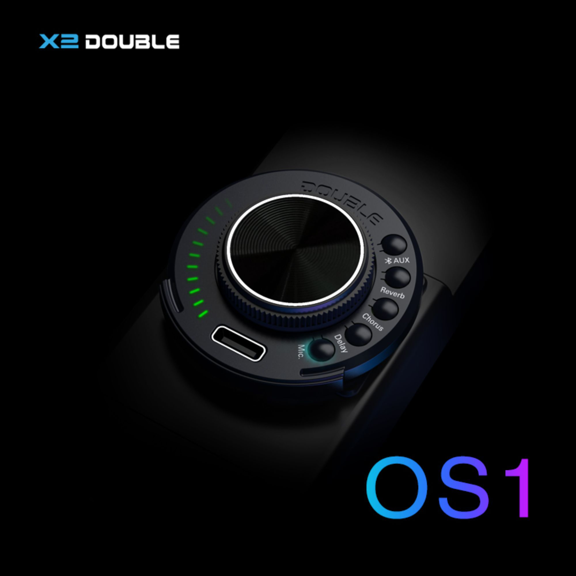 Double Transacoustic OS1 Bluetooth pick up