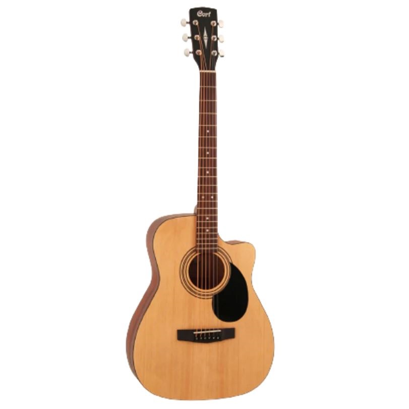 Cort AF500C Standard Series Open Pore Cutaway Acoustic Guitar