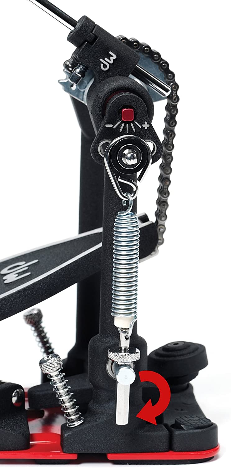 DW 5000 Series AD4 Bass Drum Pedal - Double - Extended Footboard