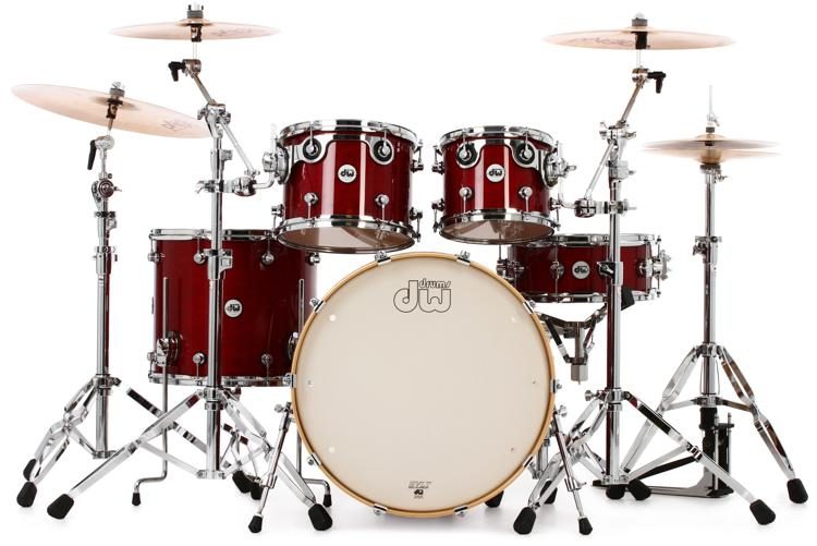 DW Design Series 5-piece Shell Pack - Cherry Stain