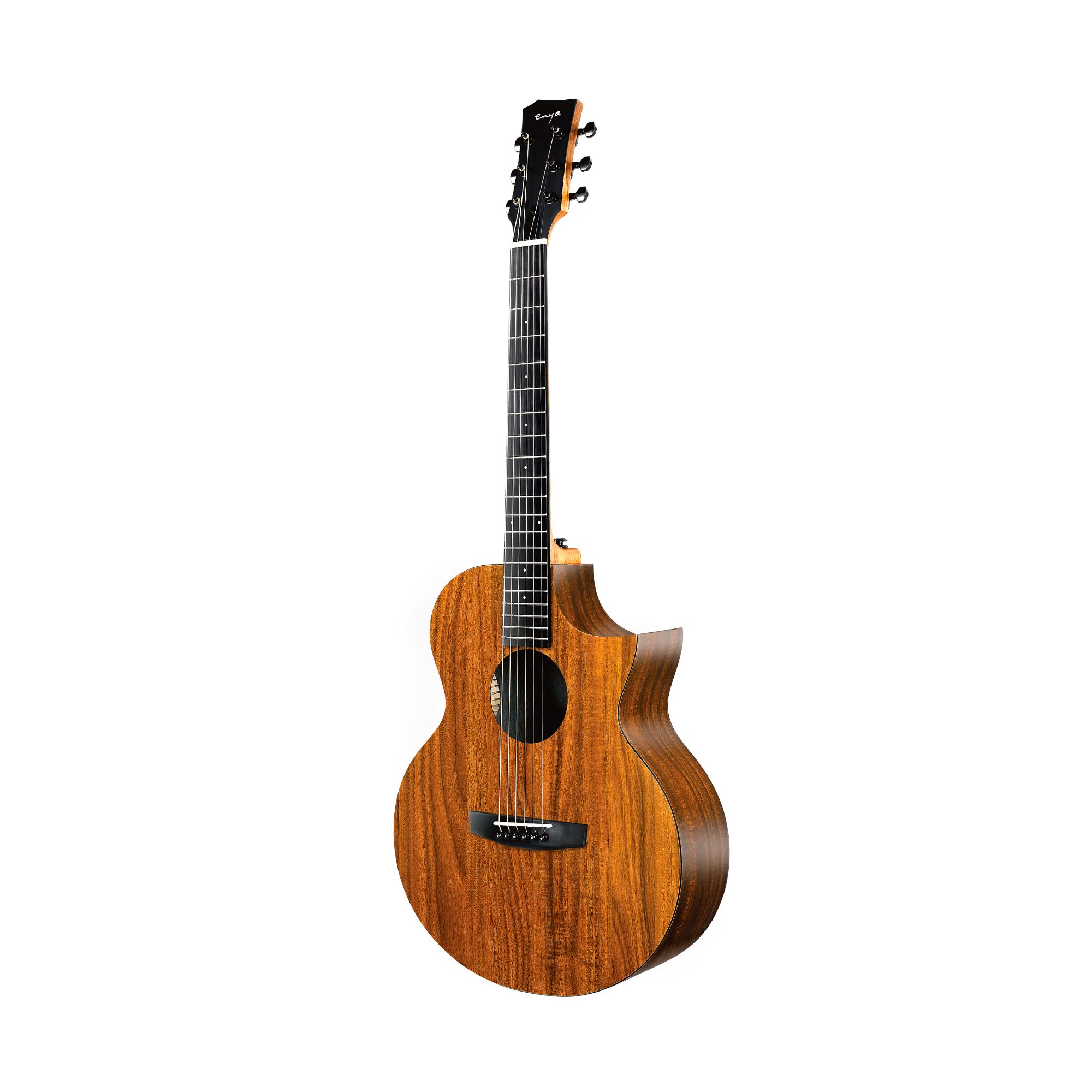 Enya EA-X1C EQ Acoustic Guitar- All Koa Finish